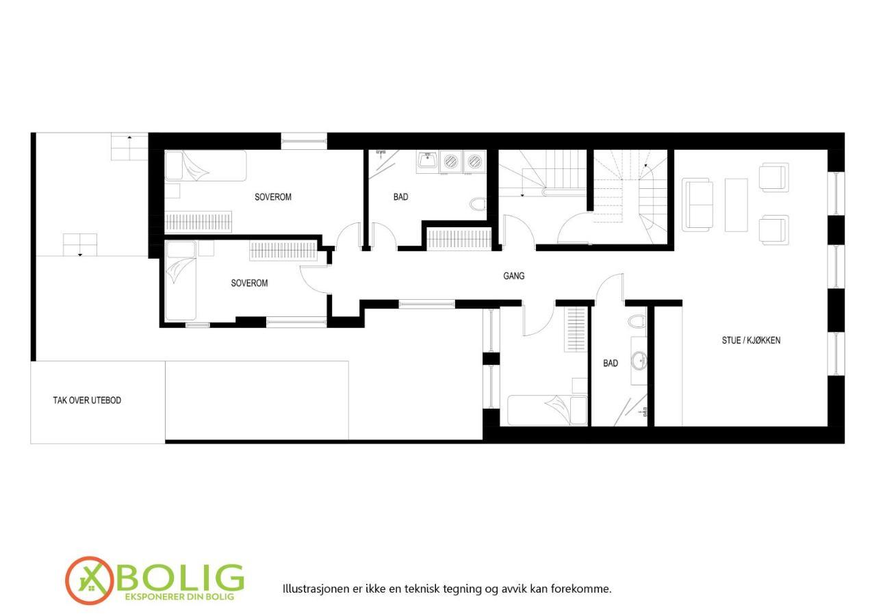 Keyser Apartments 6 Bergen Kültér fotó